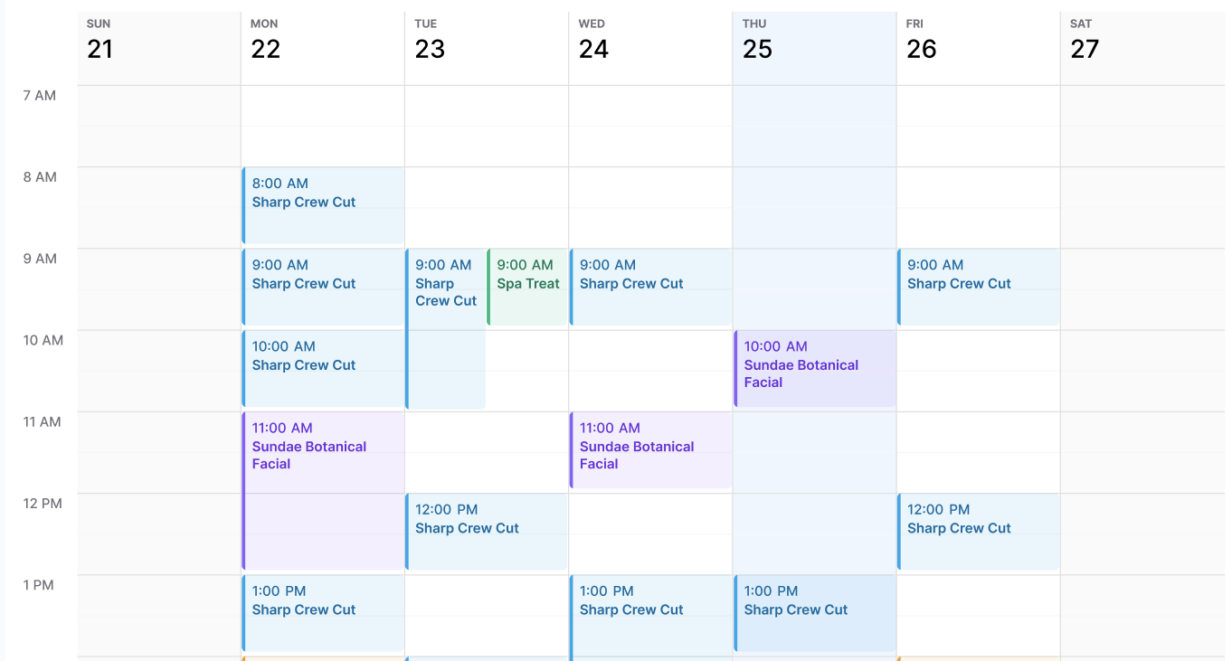 Automatic cross-calendar syncing
