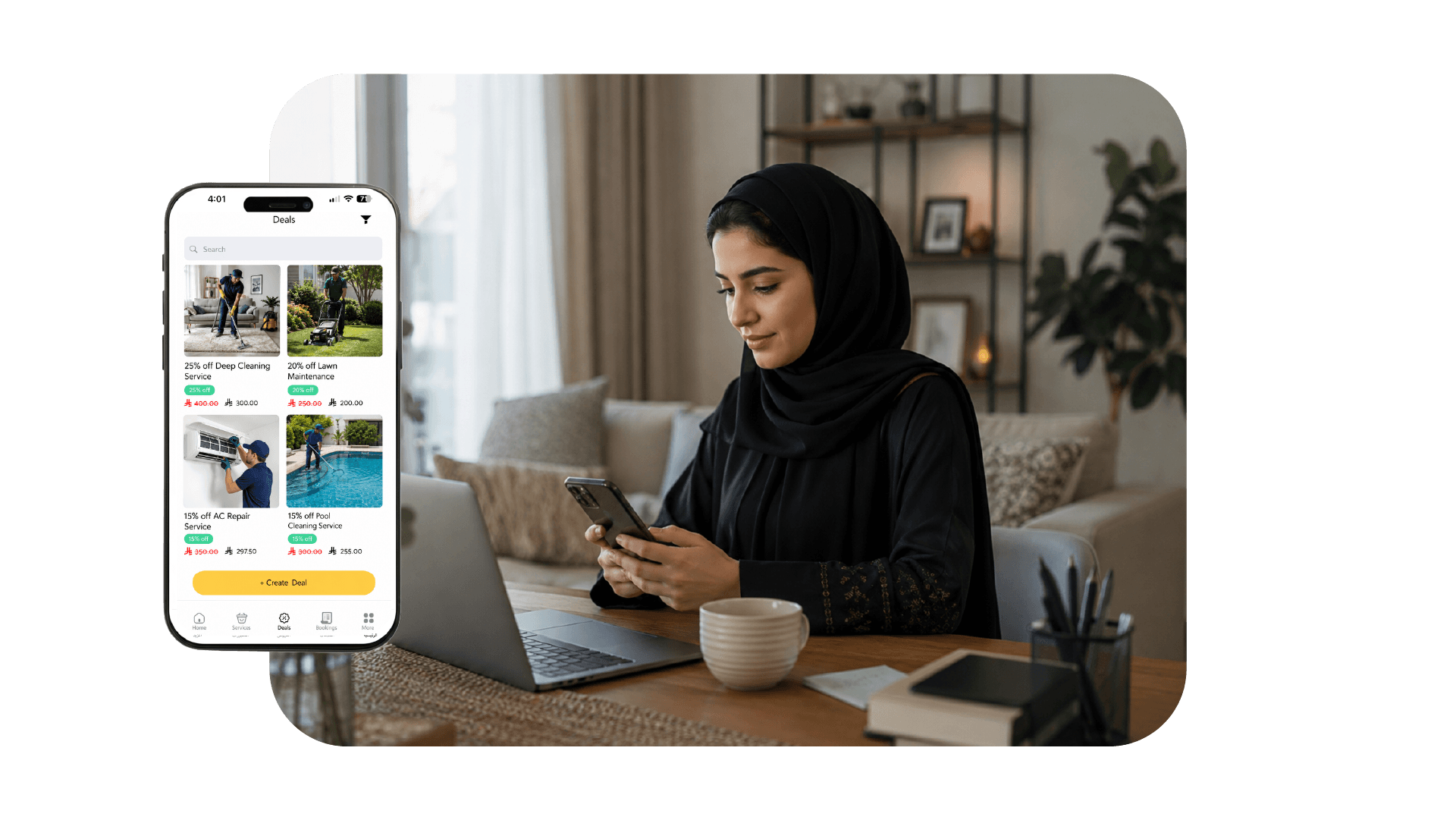 شاشة أداء العروض